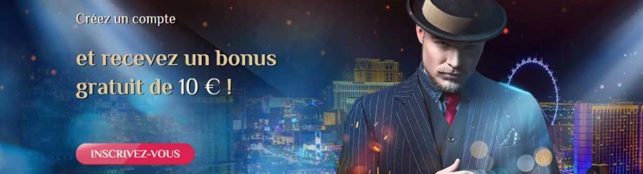 10 euros de bonus sans dépôt chez Win Vegas Plus